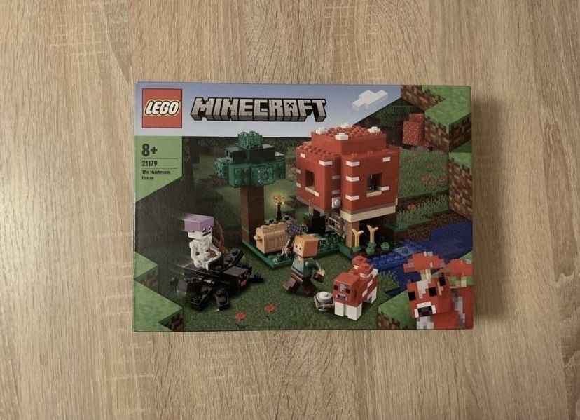 Nowe Lego MINECRAFT 21179 Dom w grzybie Okazja!!!