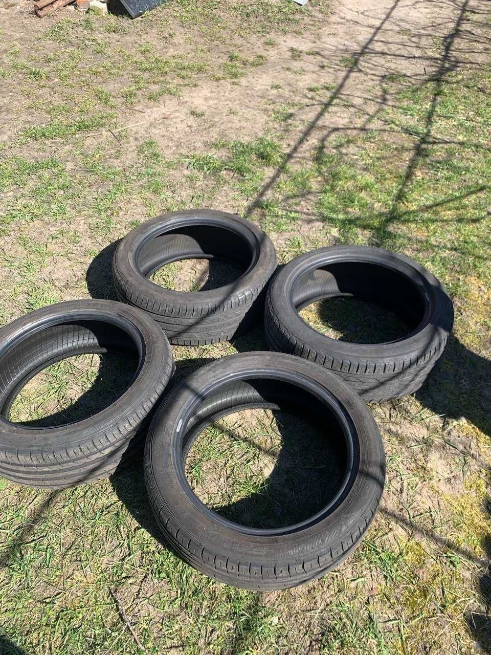 Продам летнюю резину 215/50/R18 Falken и Bridgestone б/у