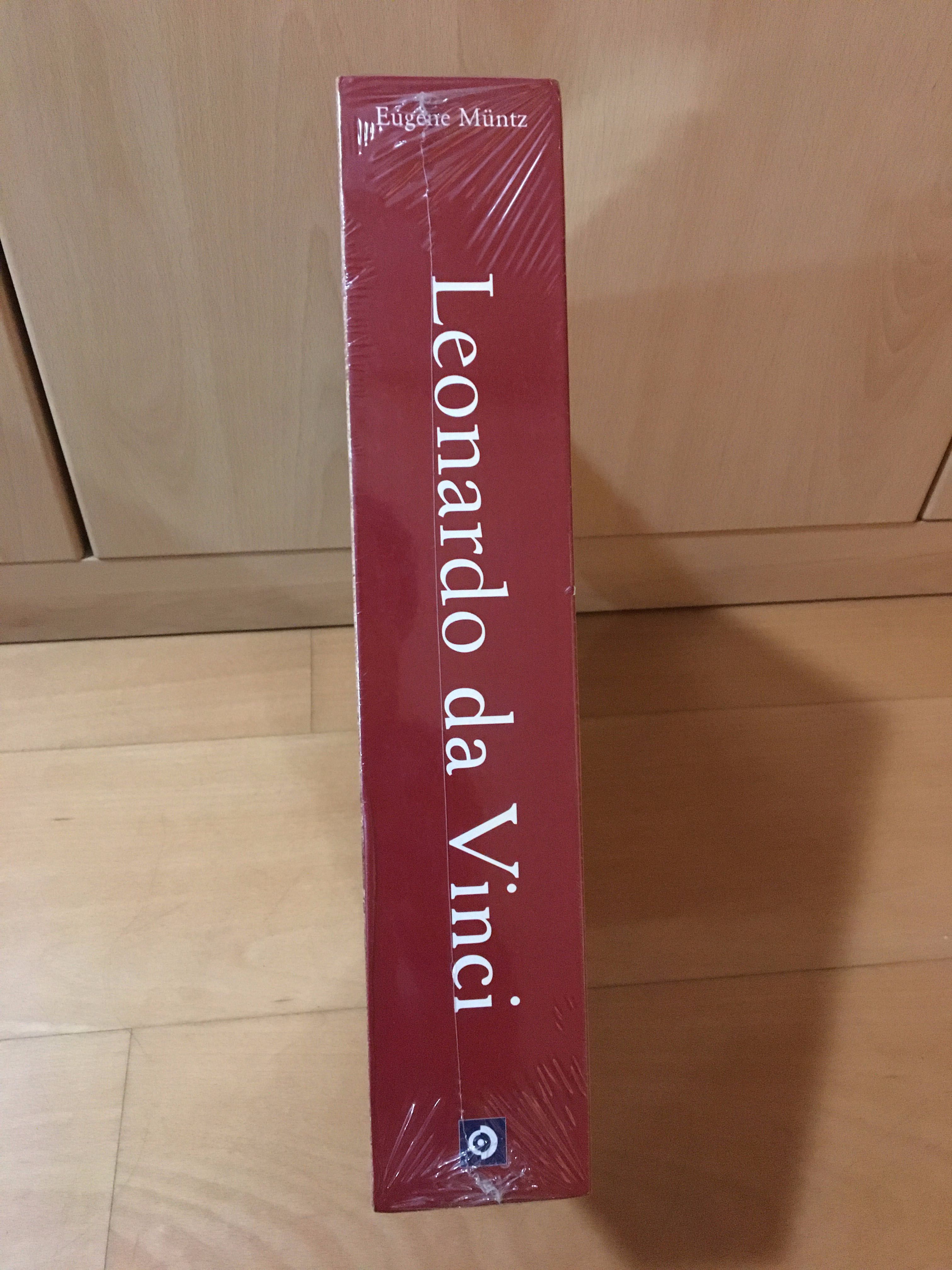 [NOVO] Leonardo Da vinci - Livro enorme selado Davinci Arte e pintura