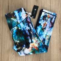 L’urv Aquarius Dream nowe legginsy 3/4 sportowe S 36 fitness