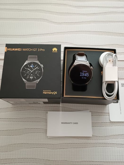 Smartwatch Huawei Wath GT 3 Pro 46mm.Jak nowy