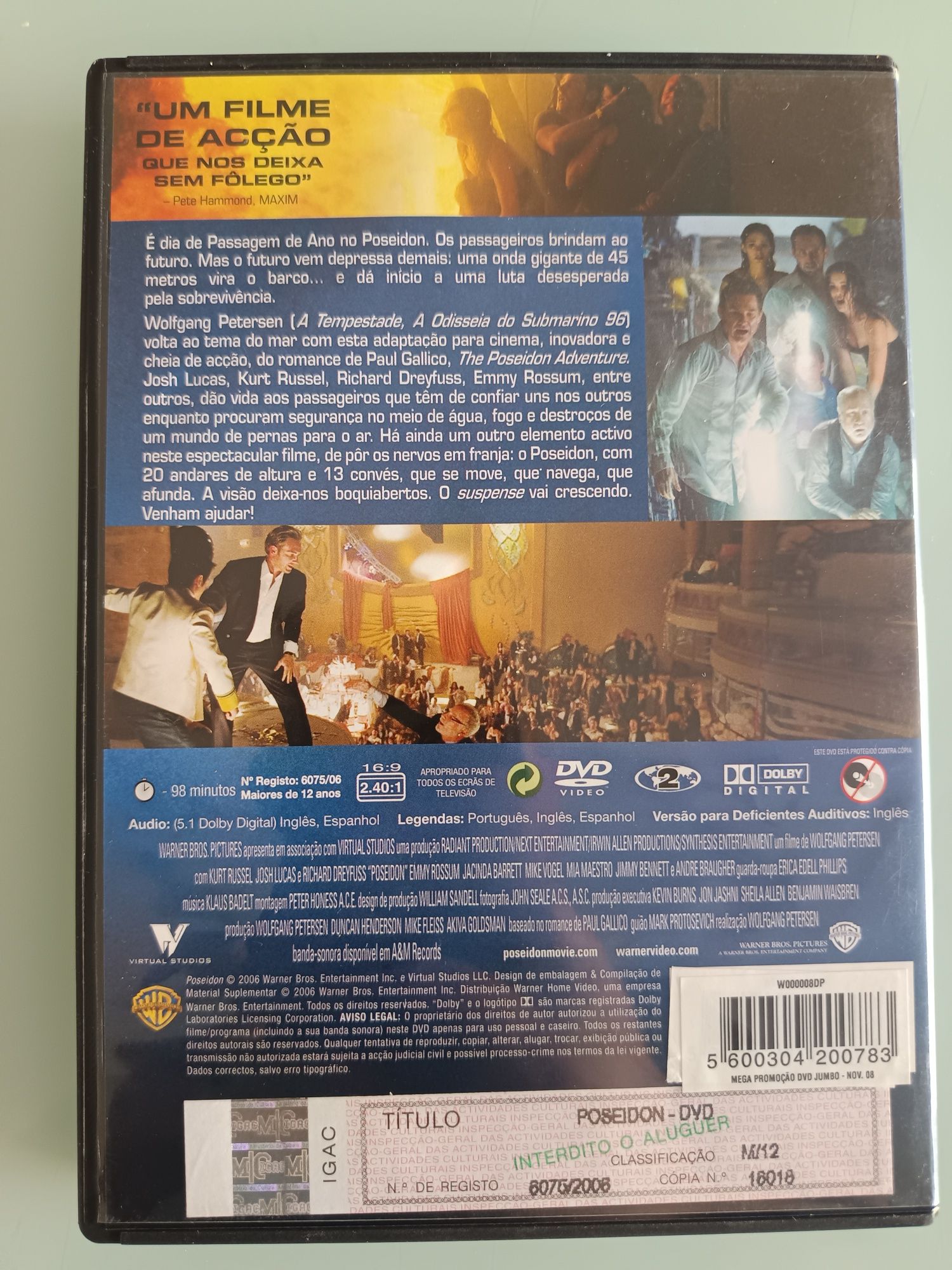 DVD Poseidon.    .