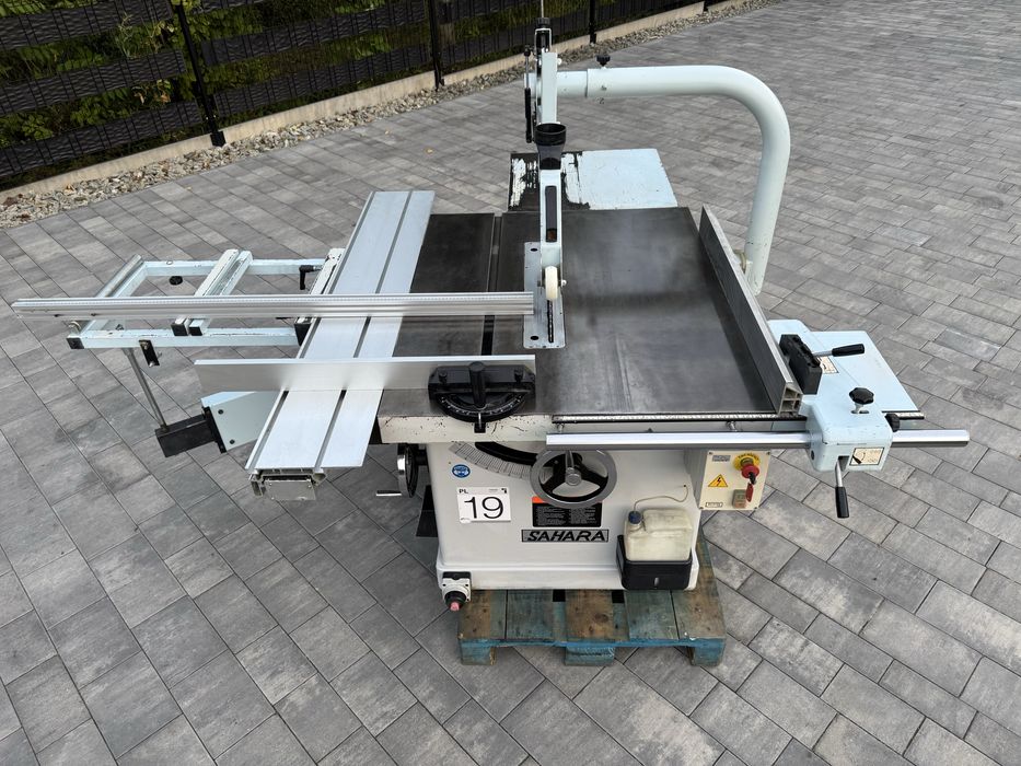 Piła z wózkiem do ciecia aluminimu, płyt warstwowych, drewna 5,5 kW