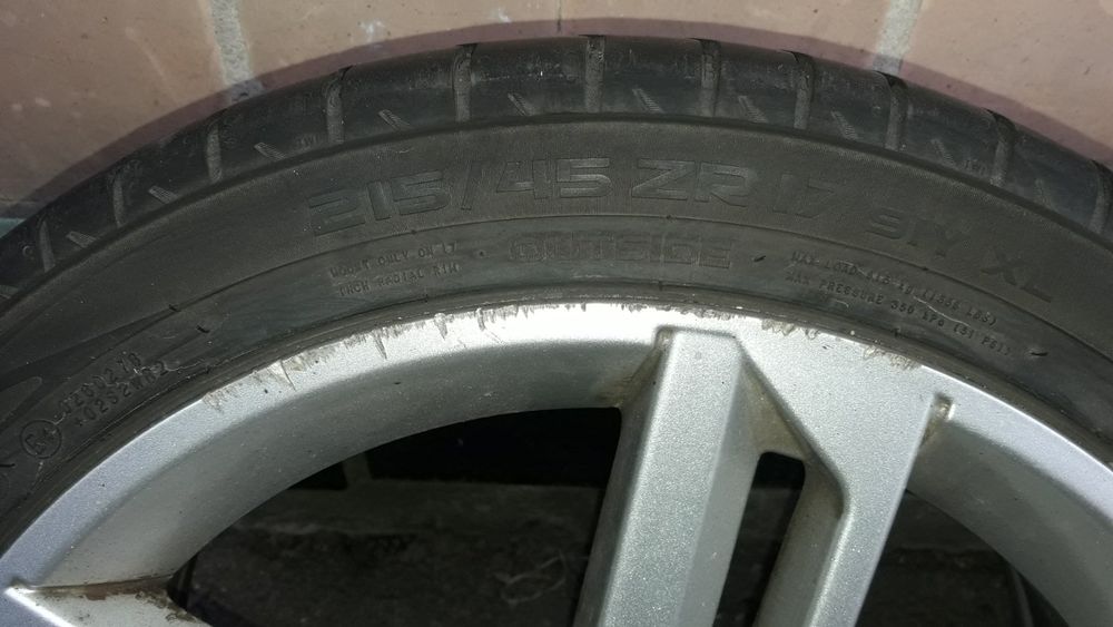 FIAT 4/100 R17 диски з резиною