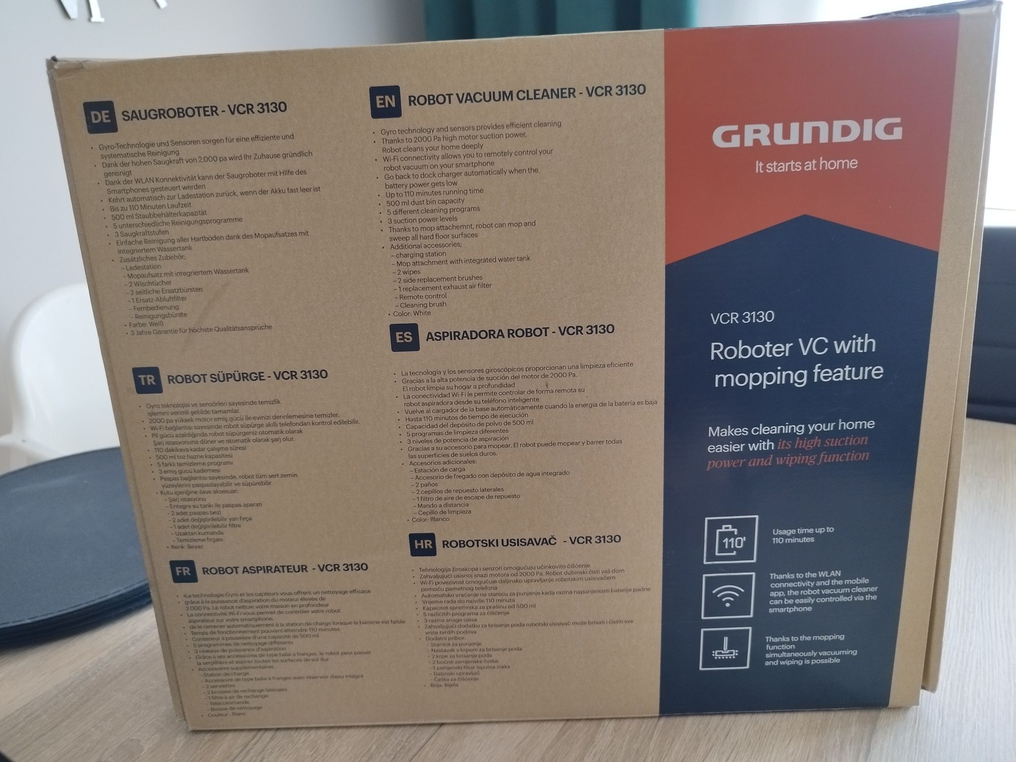 Robot sprzątający Grundig VCR3130