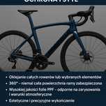 Oklejanie rowerów Folią PPF - zabezpieczenie ramy roweru