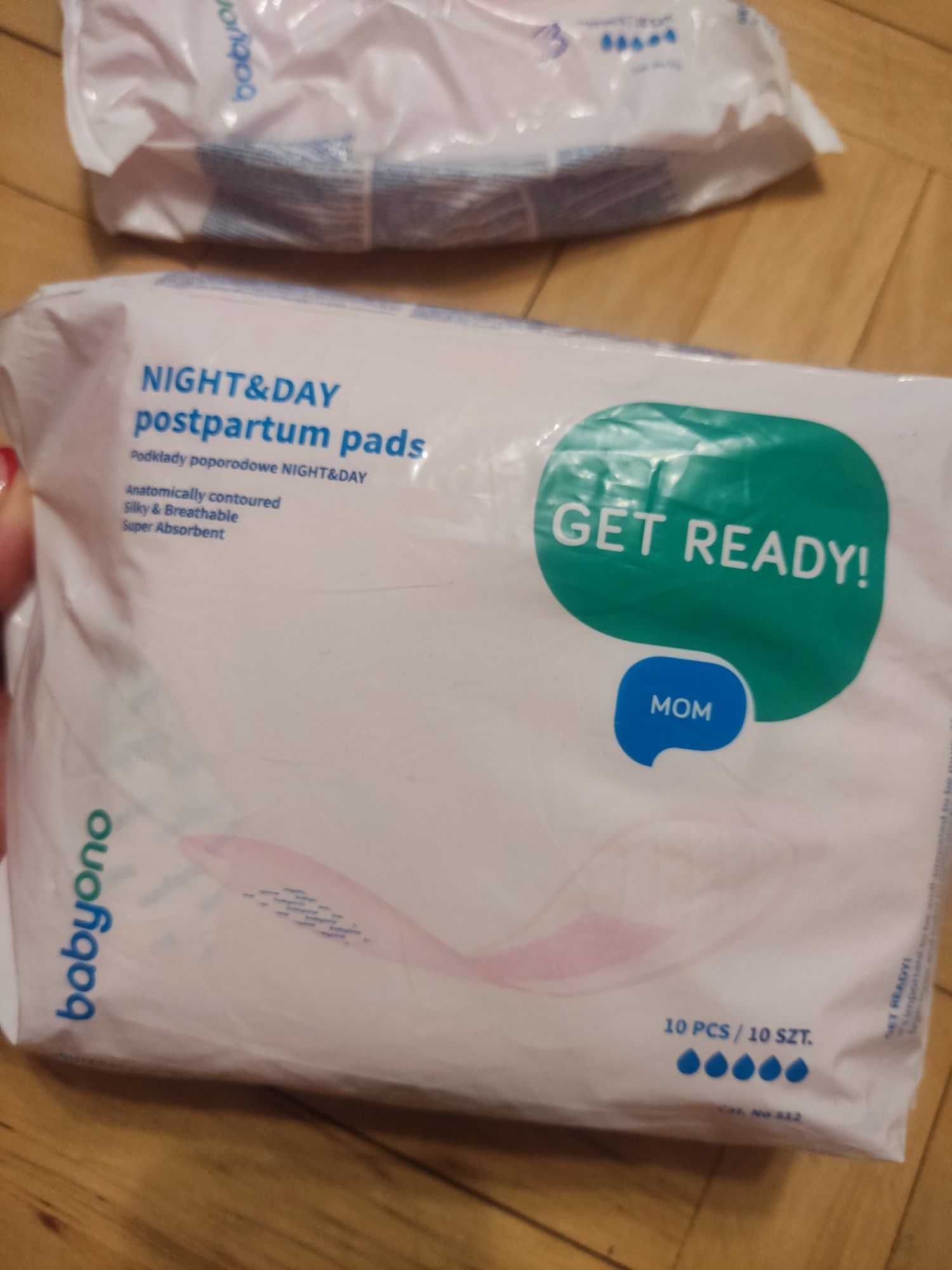 Podkłady poporodowe higieniczne night i day Babyono podpaski poporodow