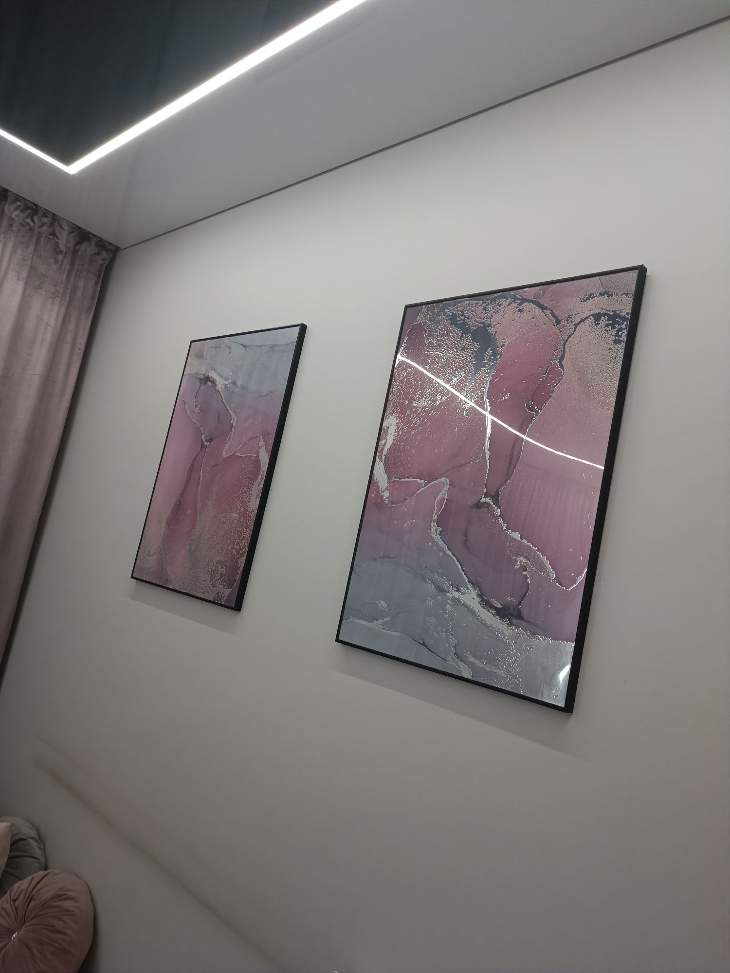 "Złote plakaty" Dwa plakaty obrazy 50x70