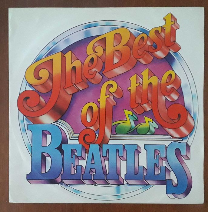 Disco de vinil "The best of the Beatles "