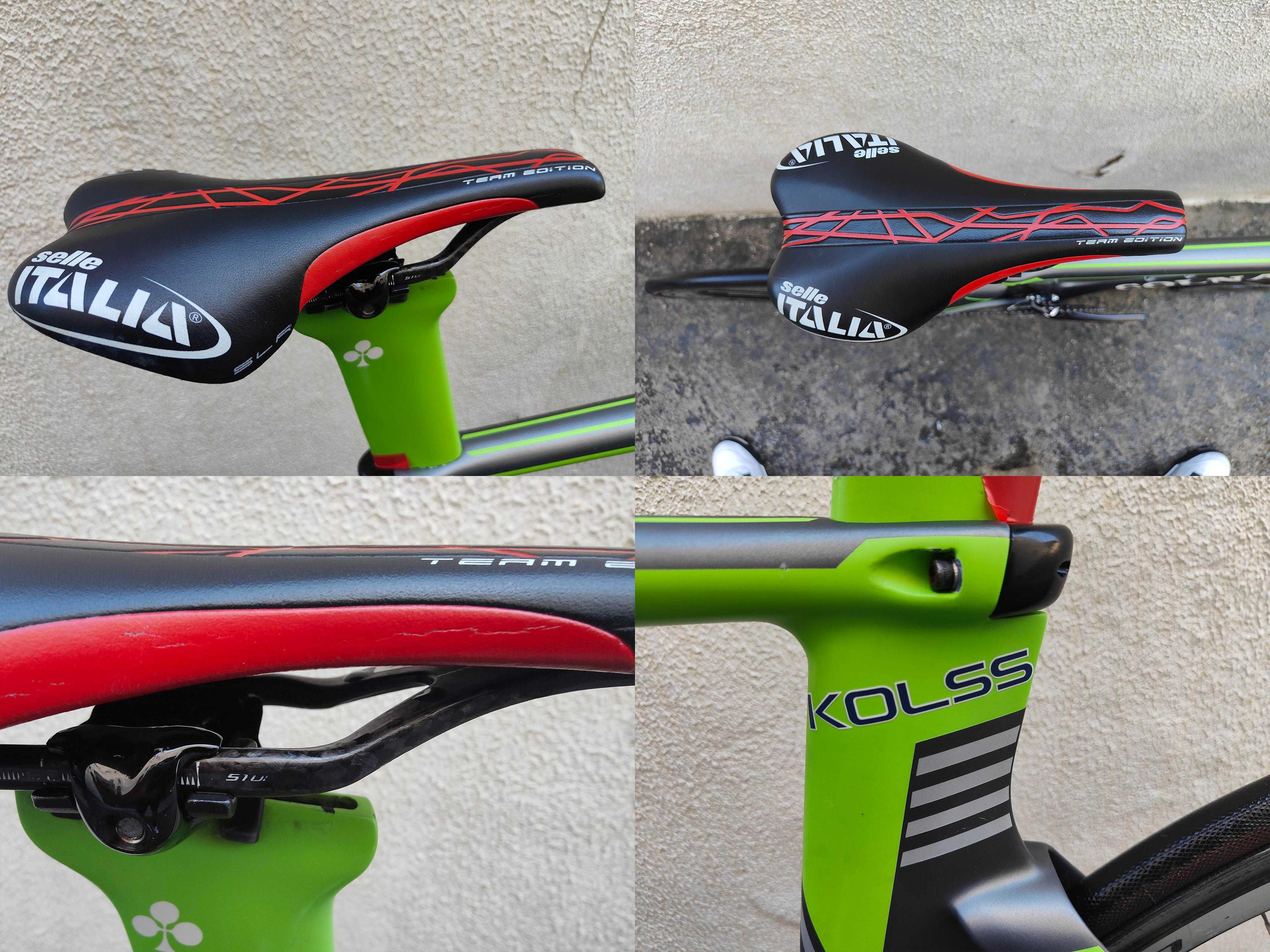 Bicicleta Colnago KZero TT Contra-Relógio Cabra 54 Dura Ace Ultegra