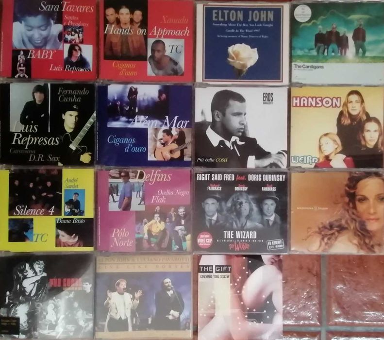 Lote de 43 cds musica originais em excelente estado