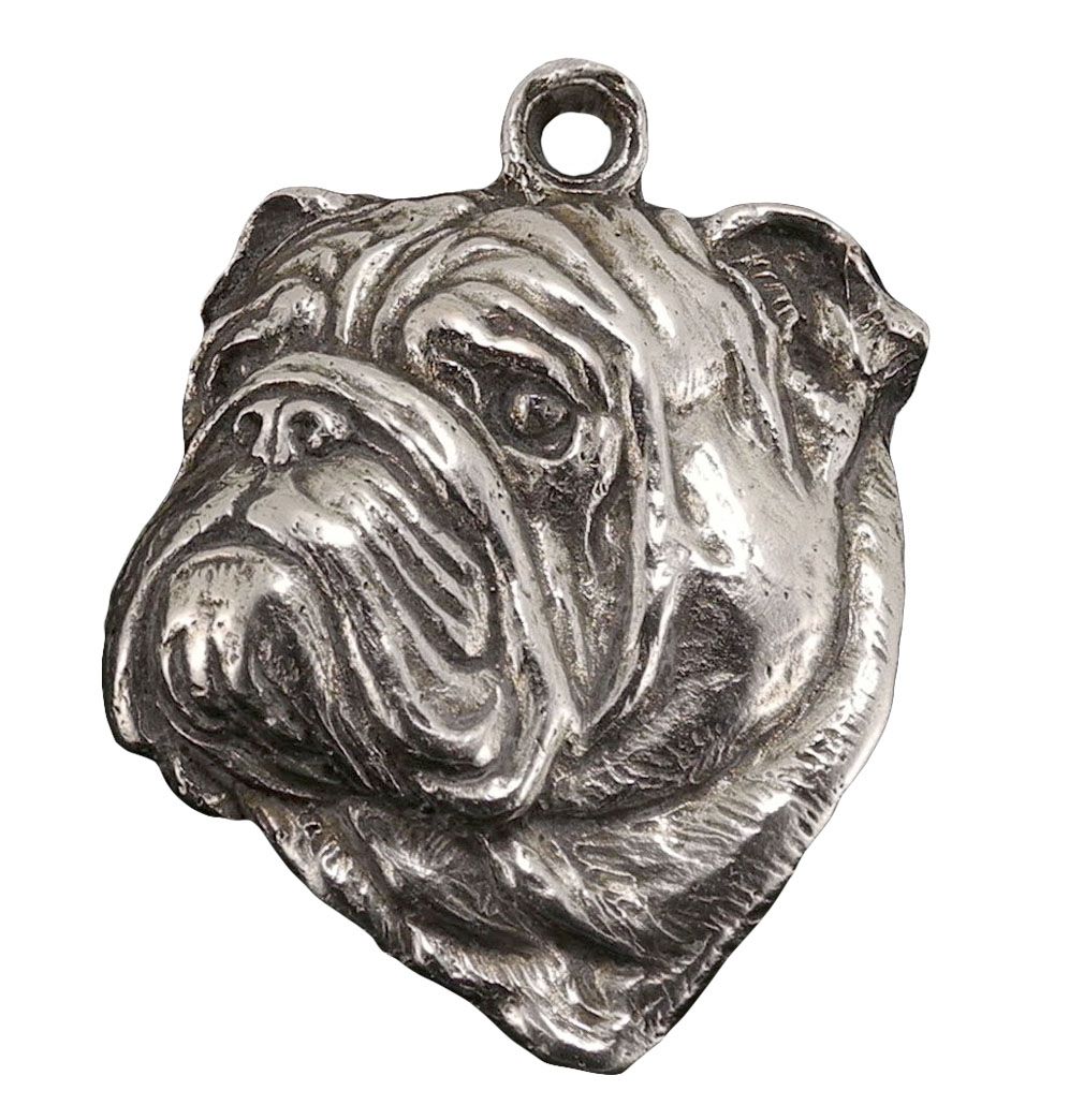 Buldog angielski naszyjnik w pudełku Art-Dog