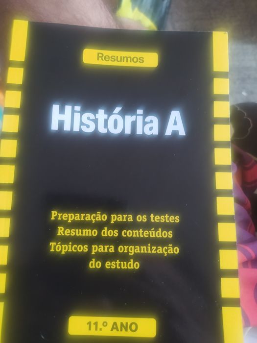 História A 11 ano resumos como novo 2021