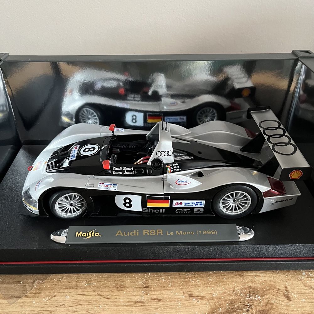Maisto Audi R8R Le Mans (1999) - model kolekcjonerski 1:18