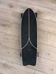 Skate Longboard Fish 500 Preto