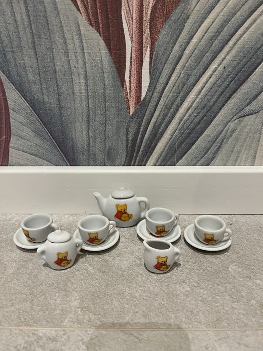Mini Serwis porcelanowy dla dzieci Kubuś Puchatek