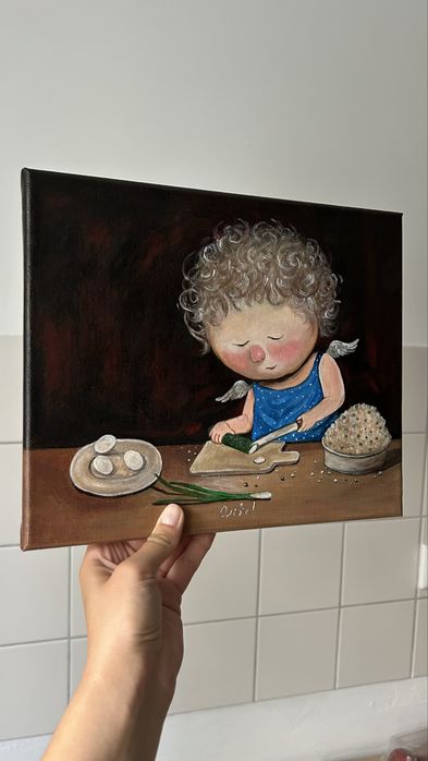 Картина маслом на подарок