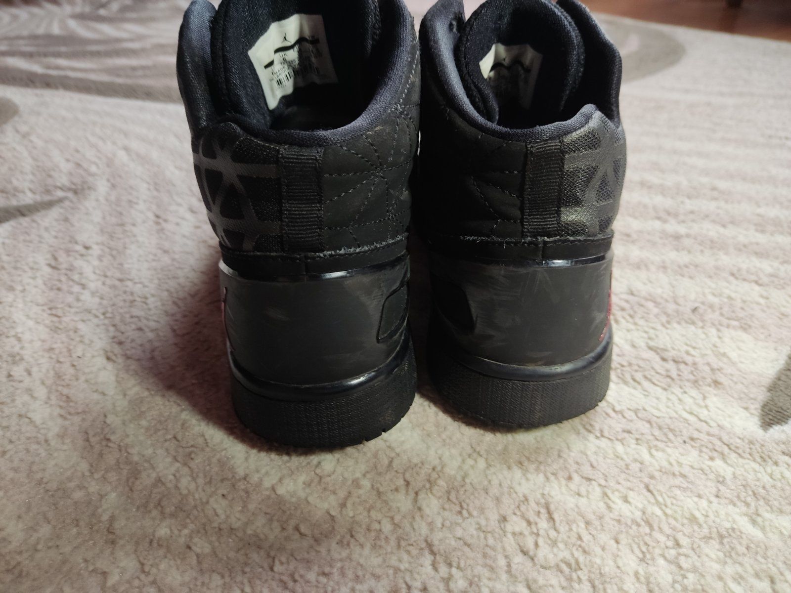 Ботинки Jordan 1 flight 3 black оригінал