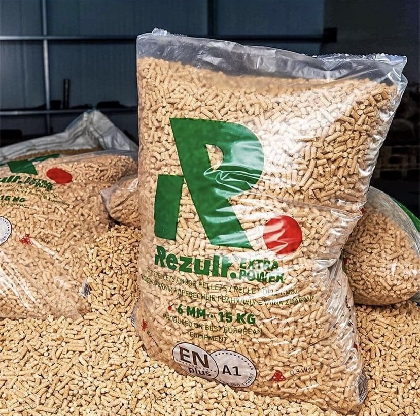 Pellet REZULT sosnowy,certyfikat