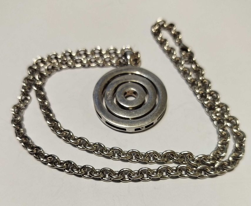 Belíssimo Colar em Prata "Bulgari"