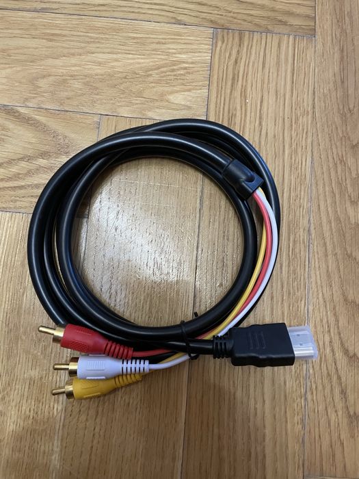 Новий кабель HDMI to 3RCA