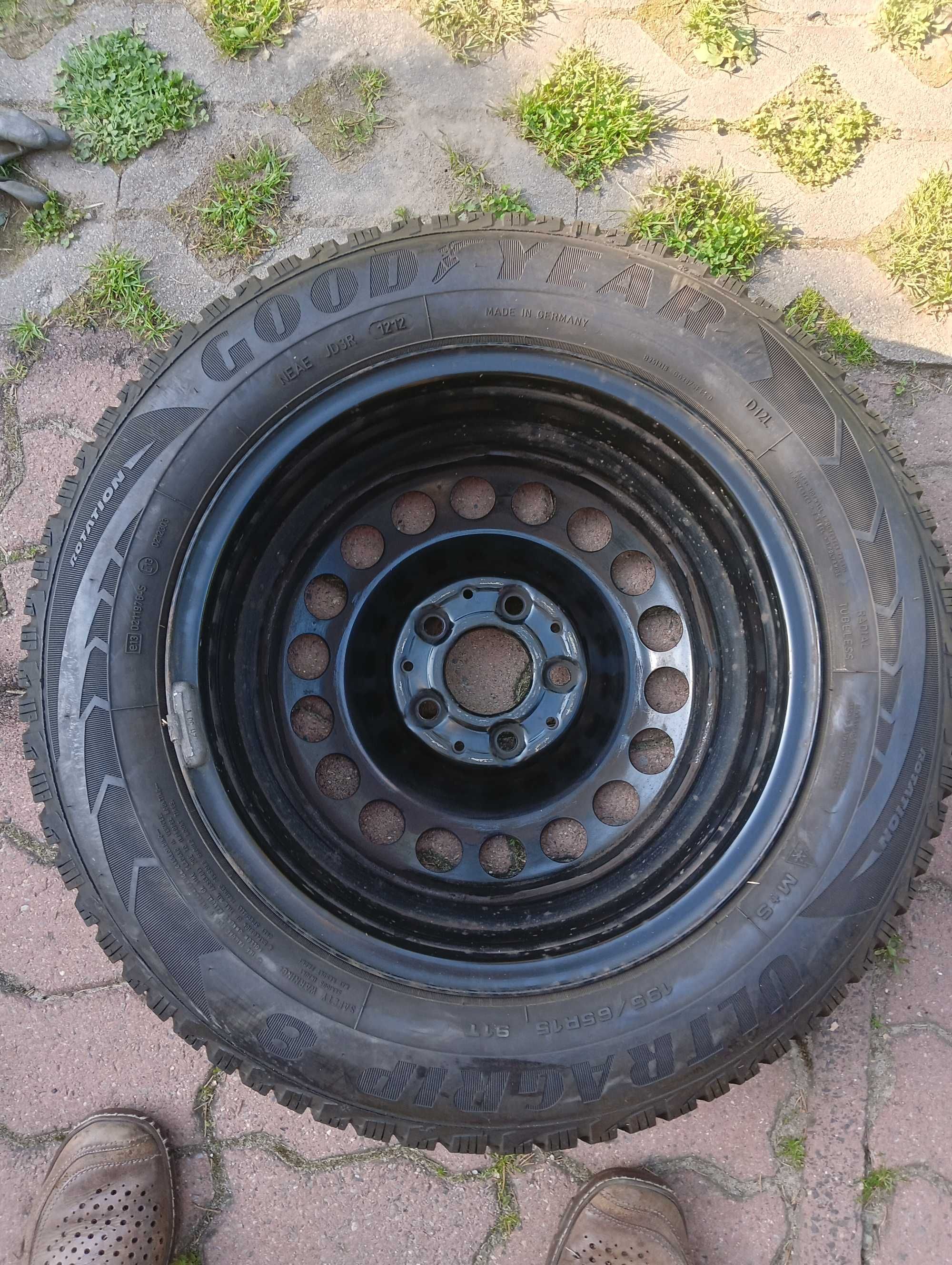 Koło  15 " Mercedes B ,C , E  klasa  itp - jak nowe , zapas , KFZ 7620