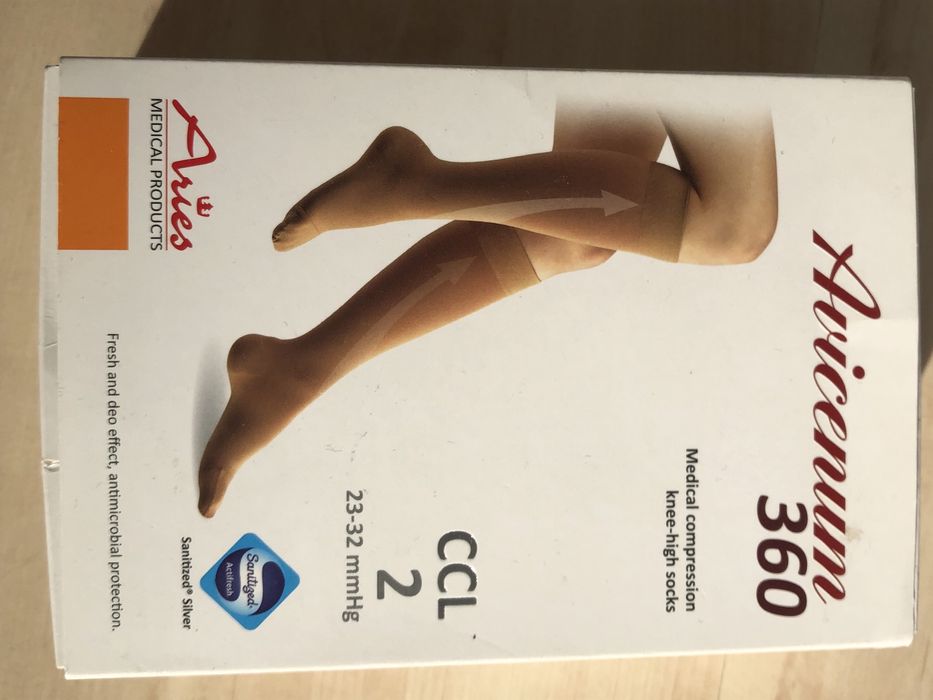 Pończocha kompresyjna Avicenum 360 CCL 2 23-32 mmHg