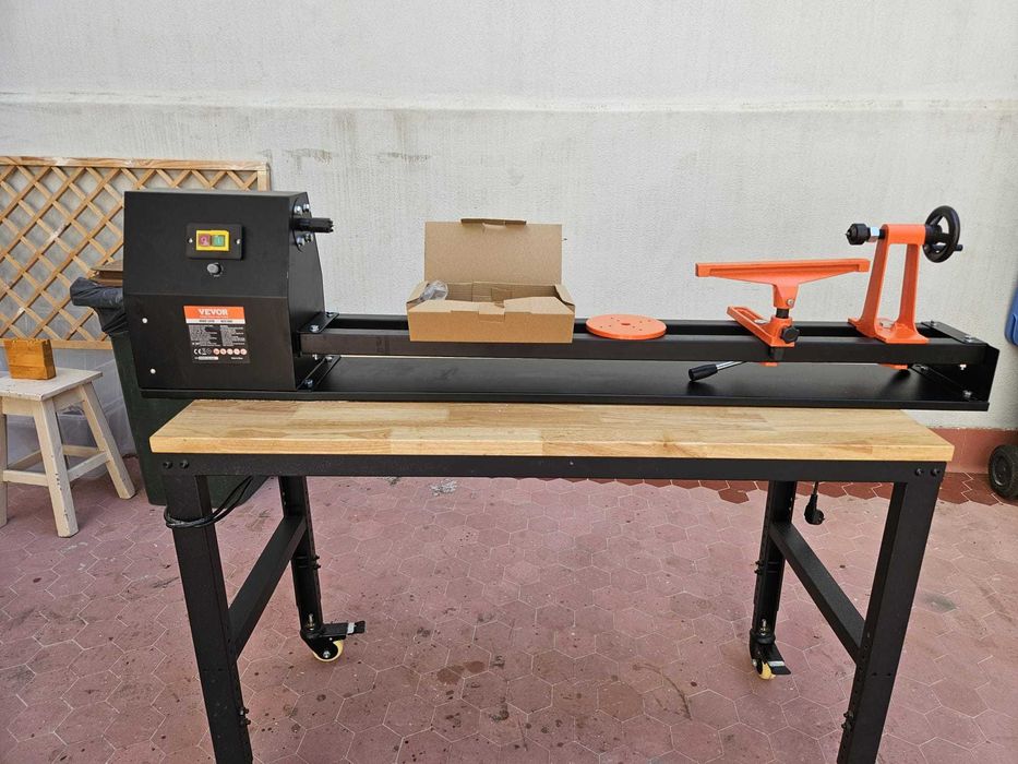 Torno de bancada para madeira VEVOR