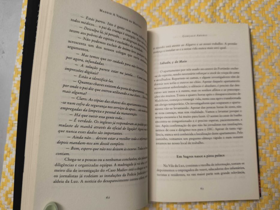 MADDIE a verdade da mentira – 
Gonçalo Amaral