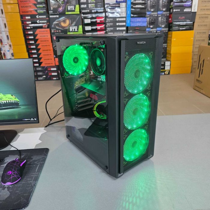 Компютер Новий Ryzen 5 3600, 16GB DDR4, RX 570 4GB, SSD 256GB, HDD 500