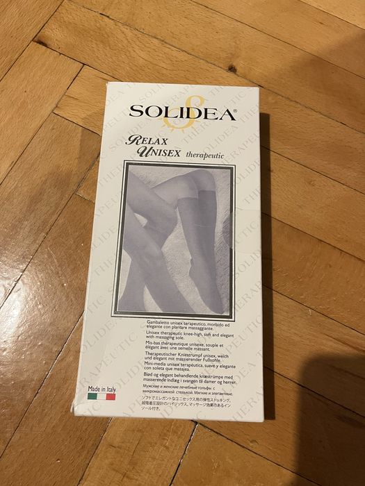 Podkolanówki Solidea rozmiar L