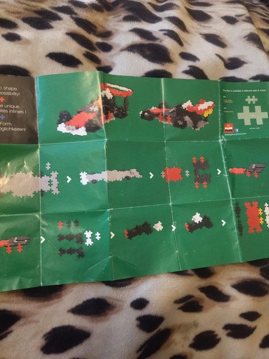 Конструктор Plus-Plus mini 167 деталей "Гоночна машина