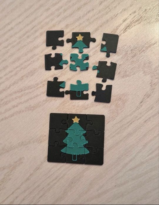 Puzzle Arvore de Natal para Elf  / duende