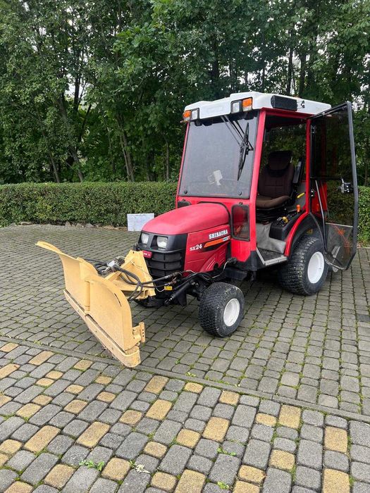 Shibaura SX24 - 4x4 - pług kabina