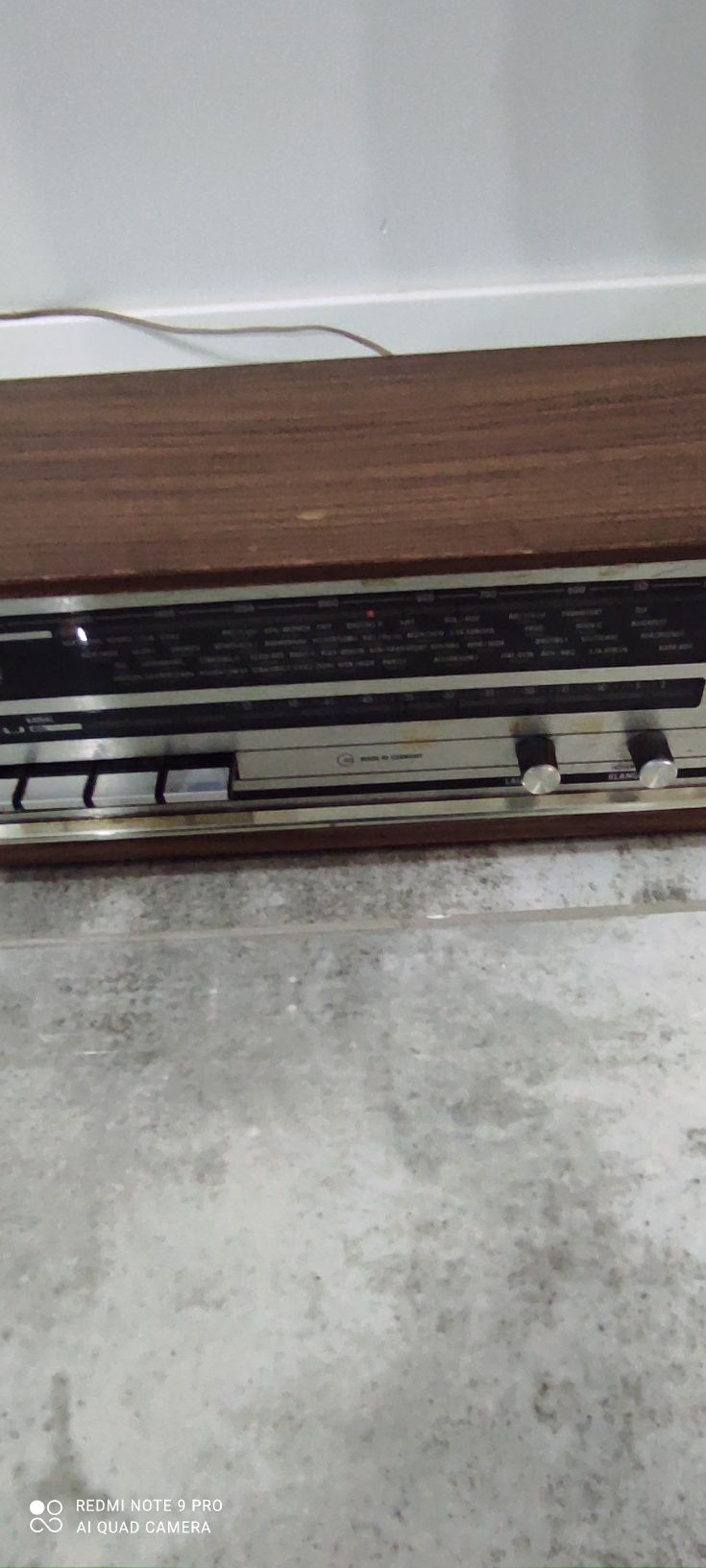 Stare radio stołowe  Grundig RF 95