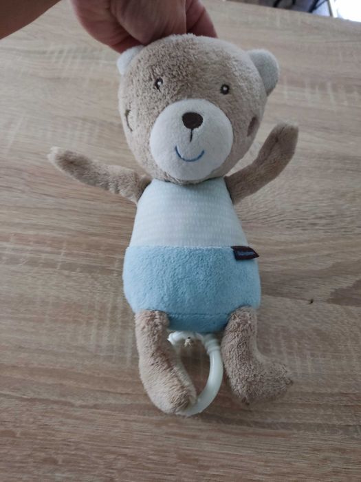 Pluszowy miś z pozytywką dla niemowląt