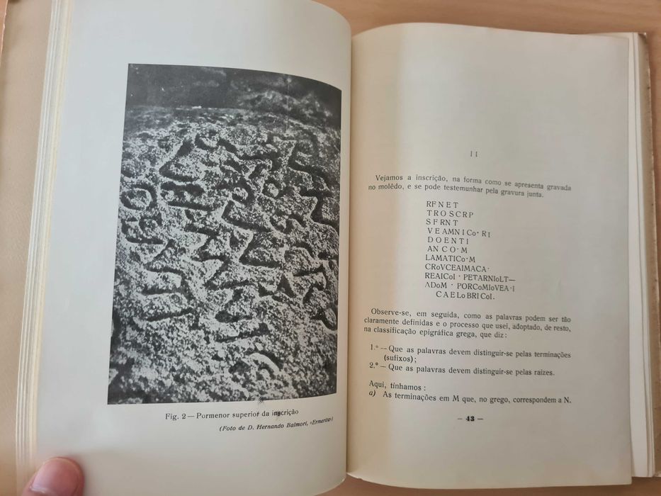 Livro "O Cântico Greco-Latino de Lamas de Moledo"