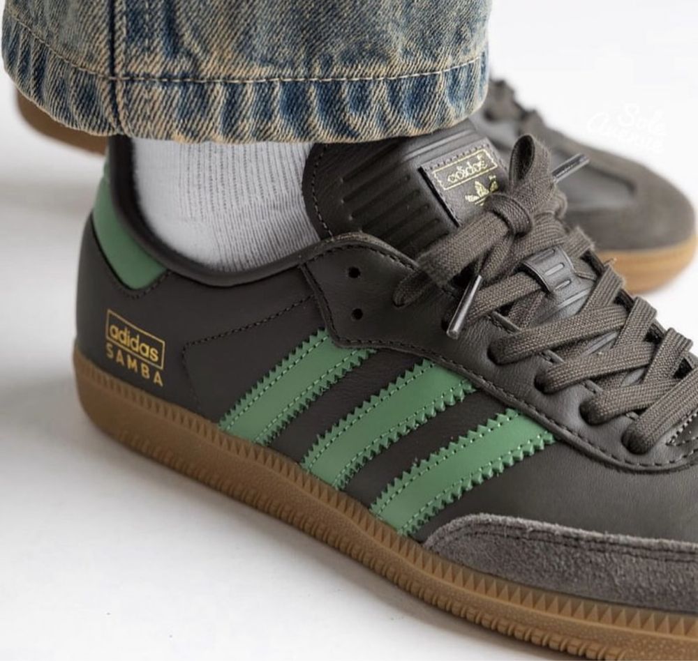 Adidas SAMBA Samba OG ‘Shadow Olive Green’ IG6175 38,5 розмір 24 см