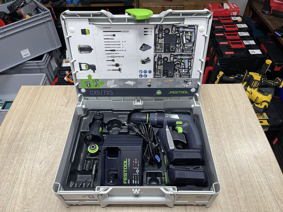 Festool CXS / акумуляторний шуруповерт Фестул 12V