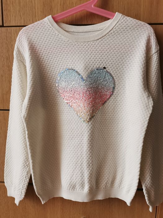 H&M 3 sweterki r.122/128 stan bdb