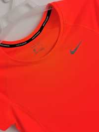 Nike t-shirt koszulka sportowa krótki rękaw damska logowana S/M