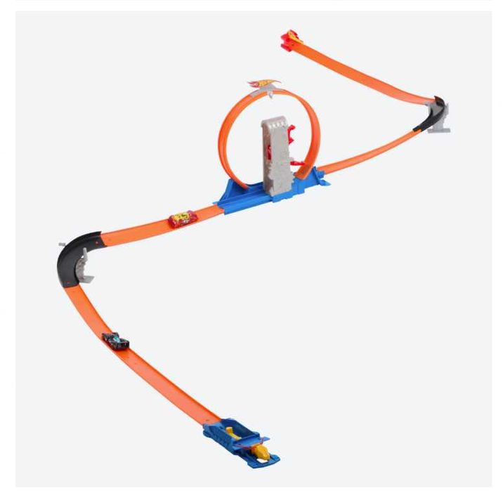 Tor wyścigowy Hot Wheels 19,5x40x7 cm – zabawka dla dzieci od 4 lat