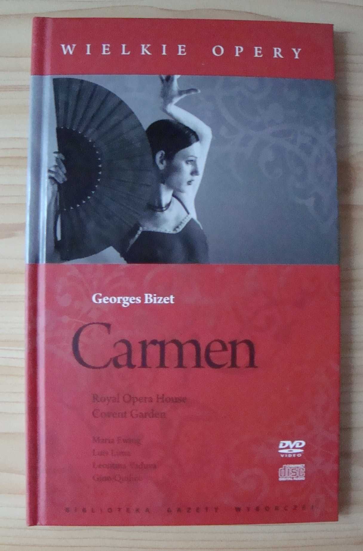 Opera Carmen Georges Bizet Royal Opera House Covent Garden DVD + album