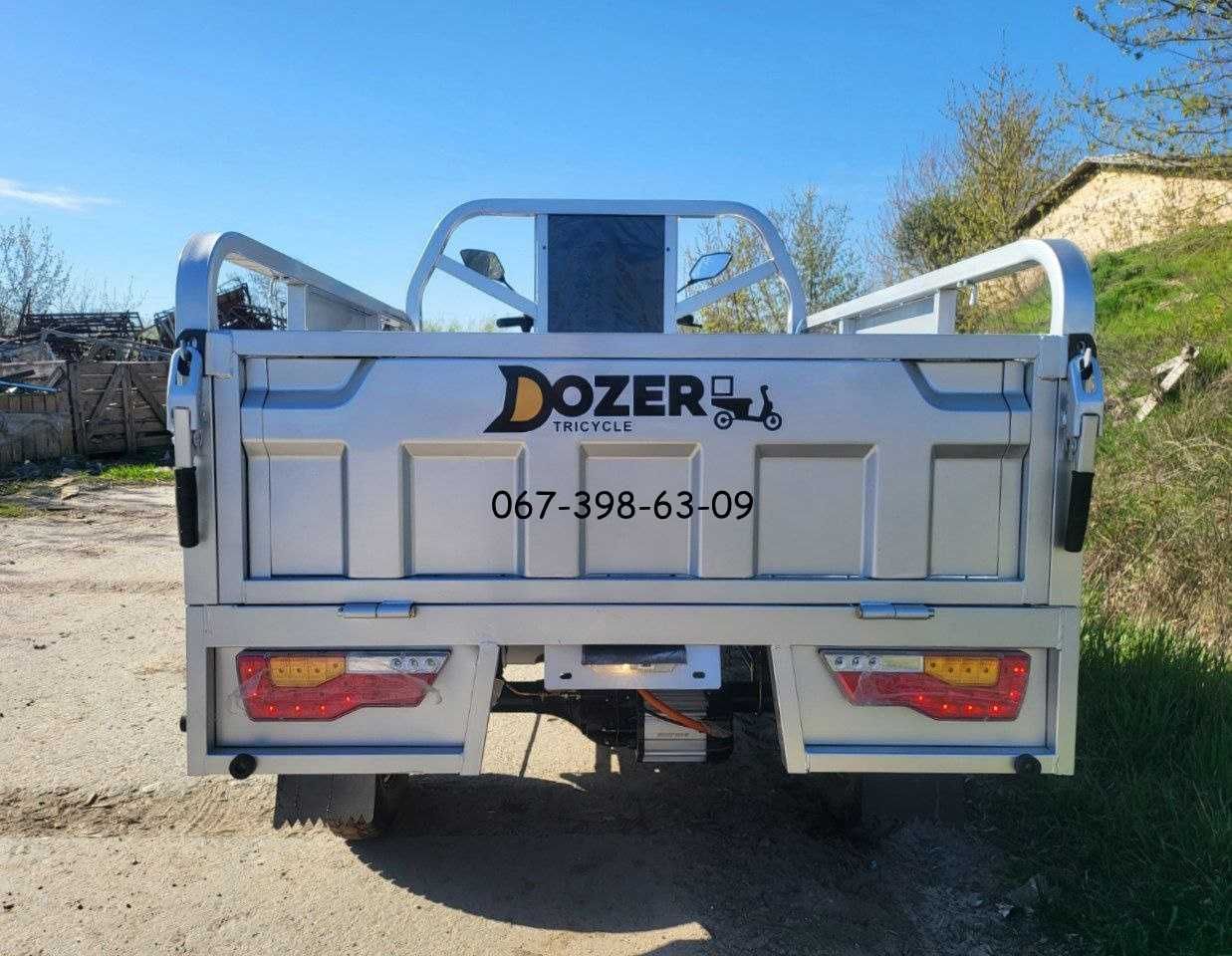 Електроцикл Dozer Model-3 (1500W) Вантажопідйомність - 750 кг Доставка