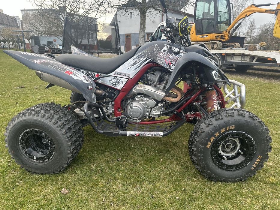 Yamaha Raptor 700R Homologacja Gotowy do sezonu