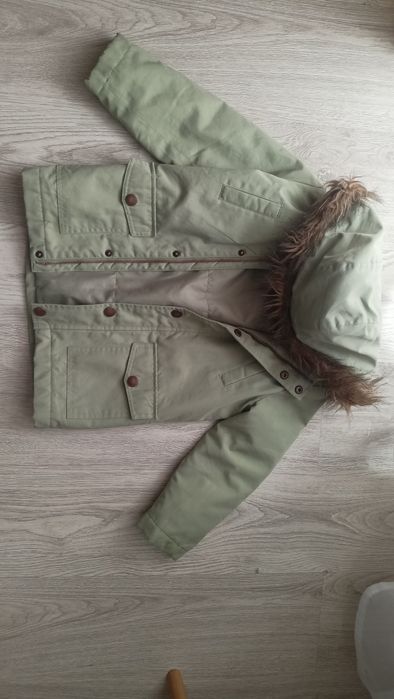 Kurtka chłopięca parka 104 jesienna przejściowa