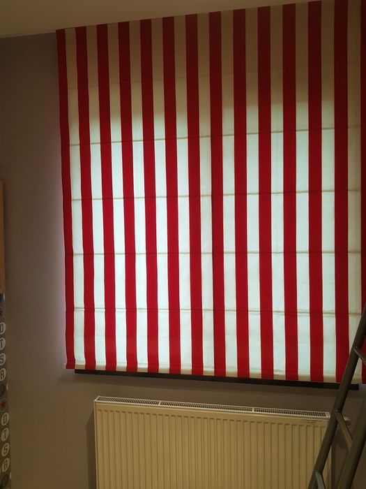 Roleta rzymska roletka żaluzja Design Krata Pasy