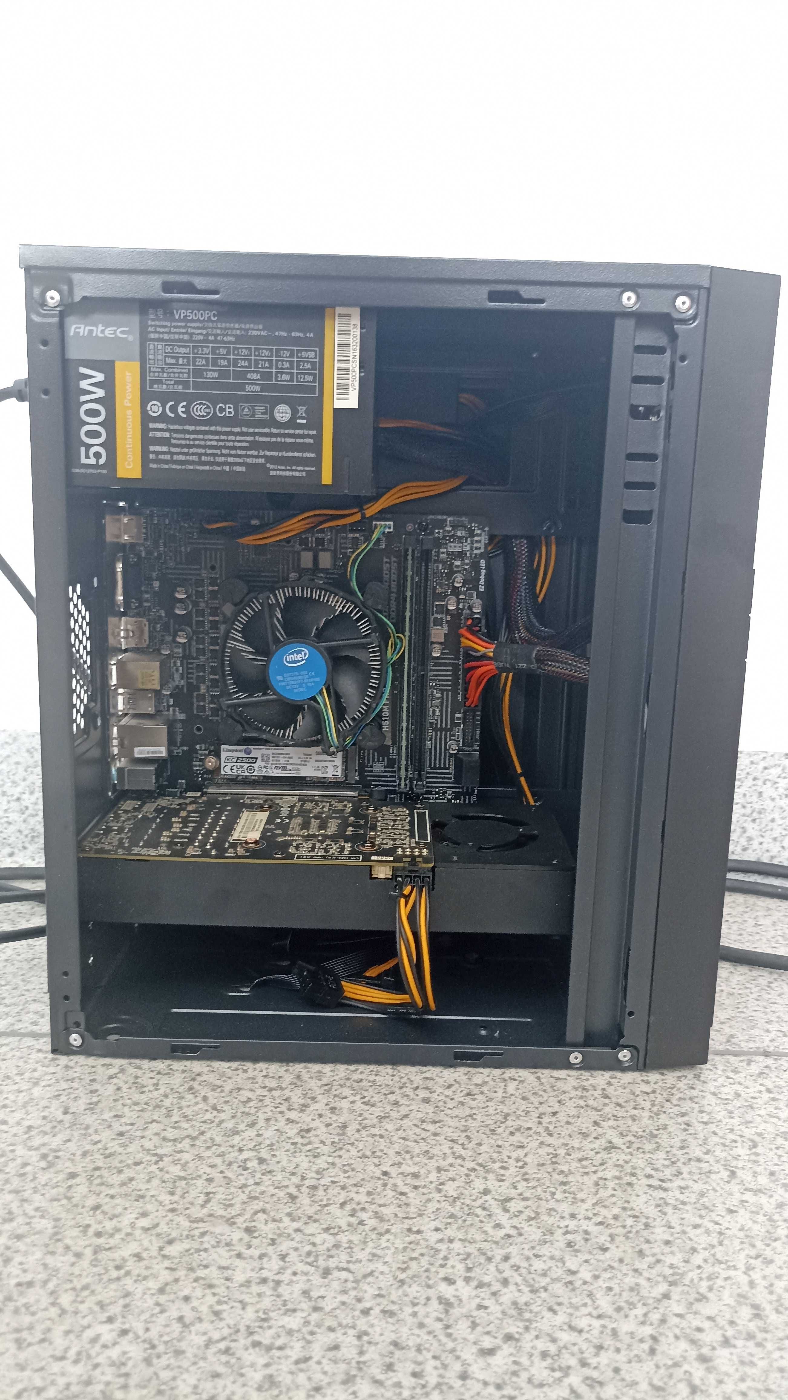Tani PC do gier i5-10500 RTX 2060 6GB RAM 16GB DDR4 M.2 500GB W11P