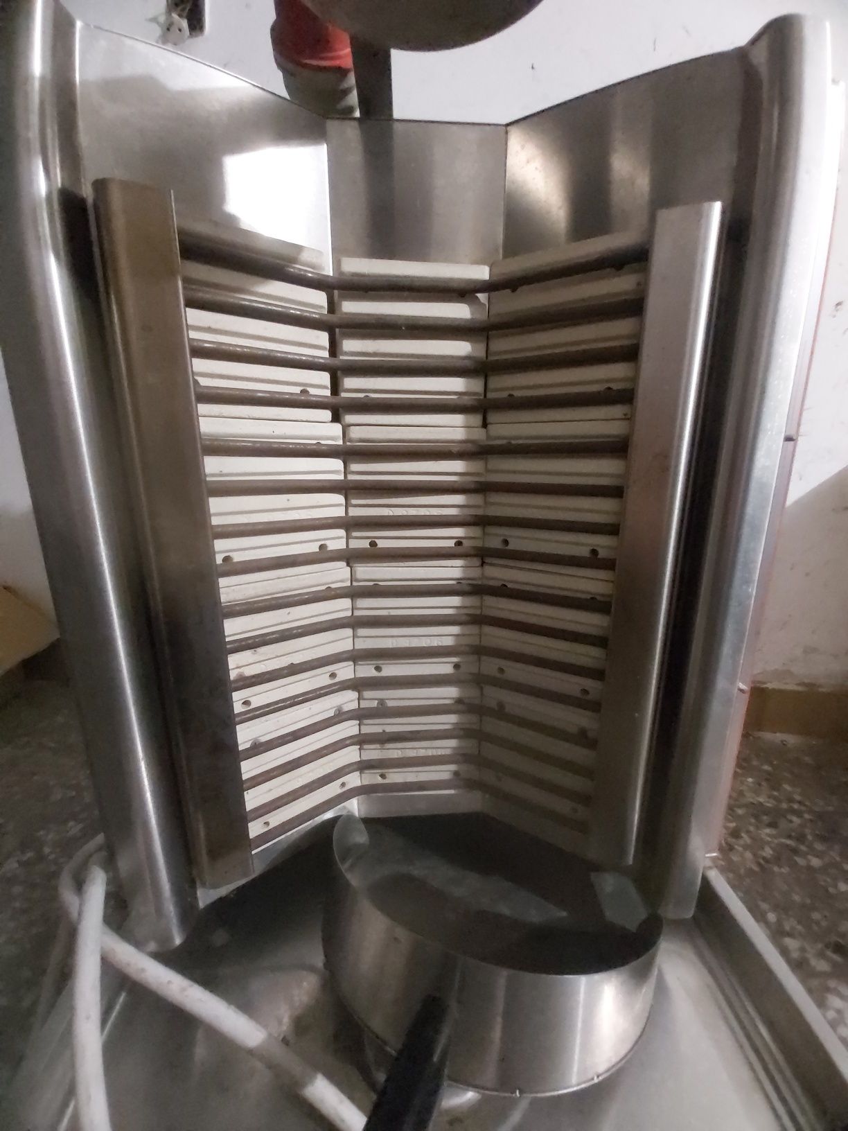 Grill kebab elektryczny opiekacz RM-Gastro DE2 A