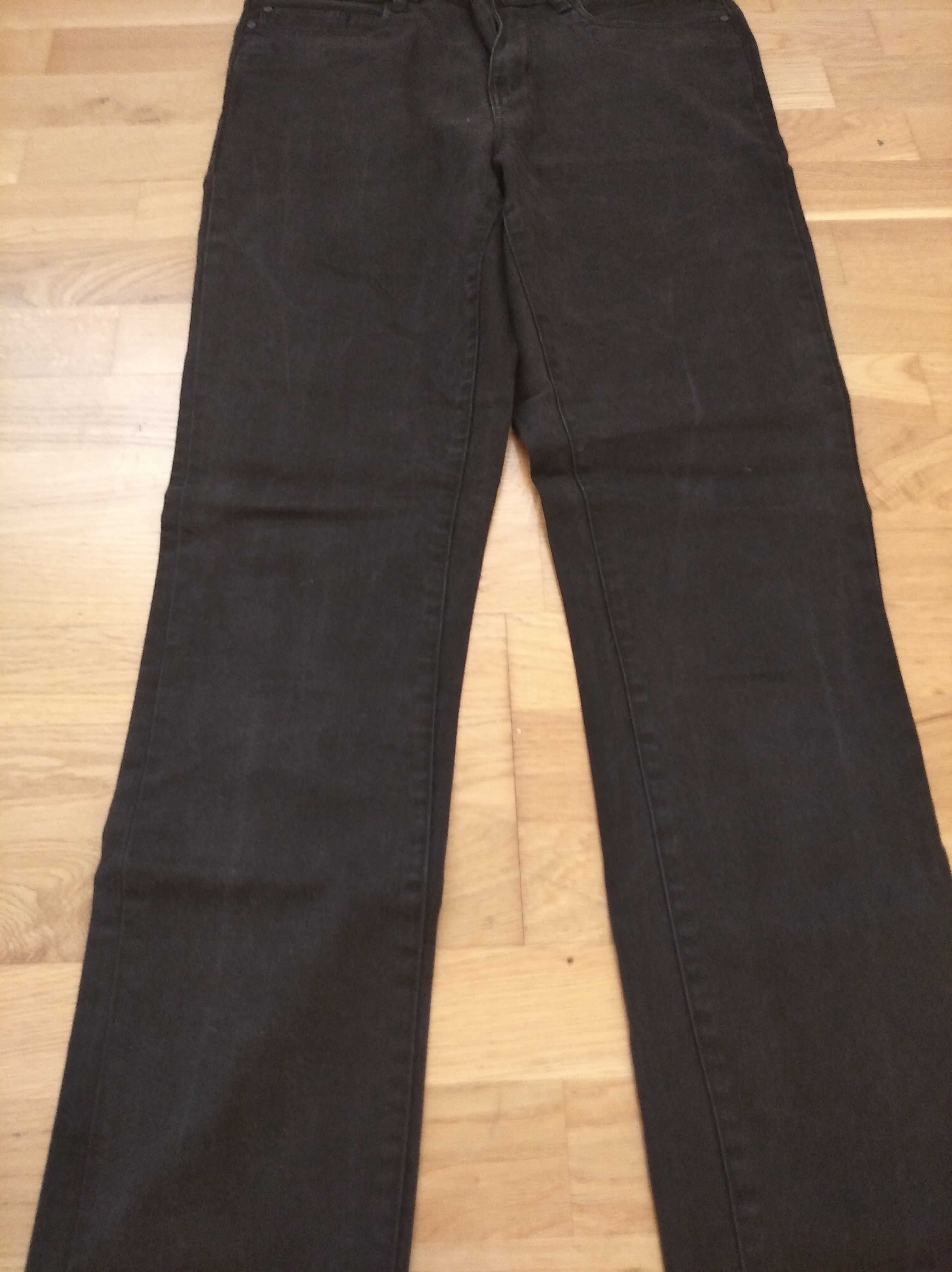 Spodnie damskie Esmara Premium 40 czarne jeansy skinny fit medium wais